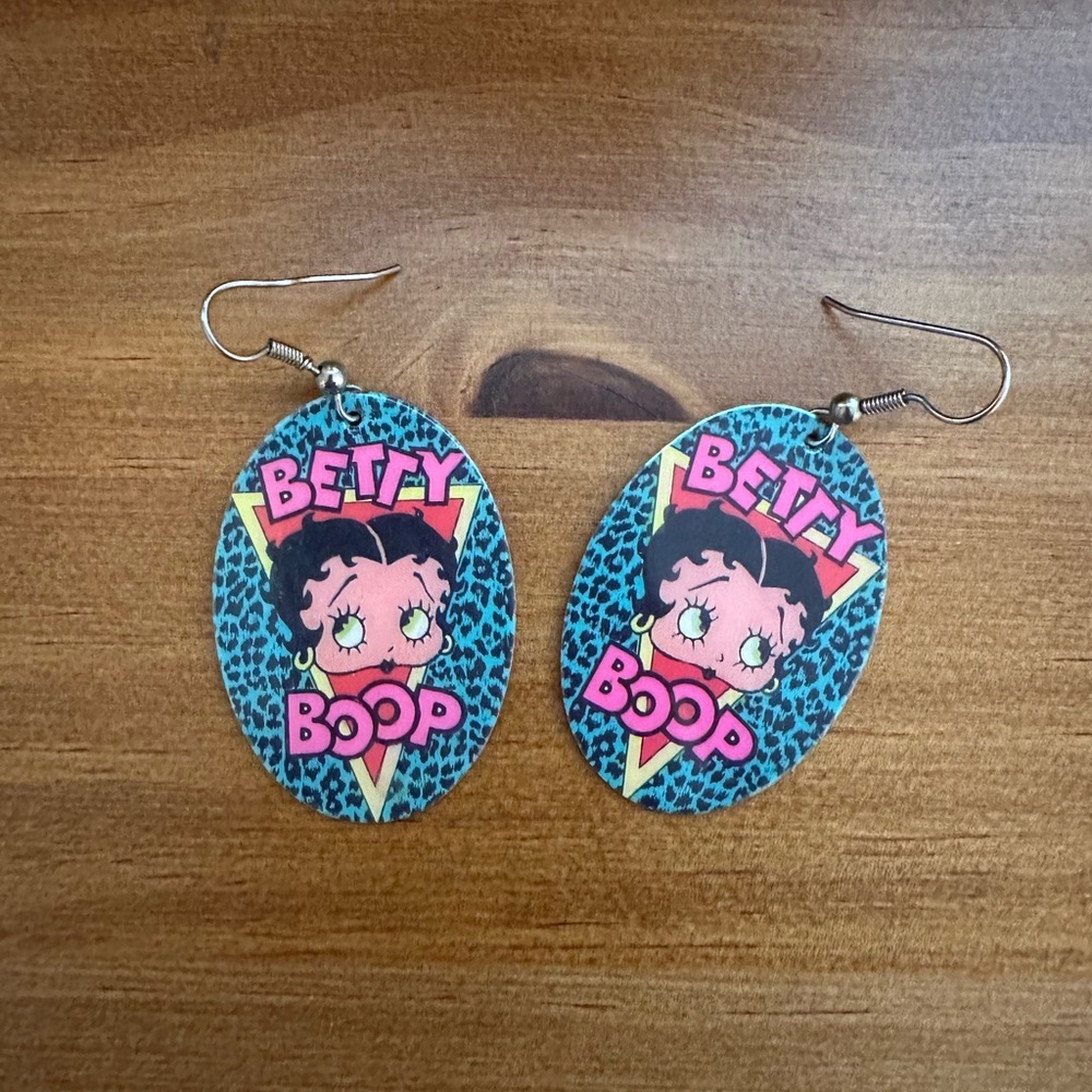 Vintage 1989 Betty Boop Earrings